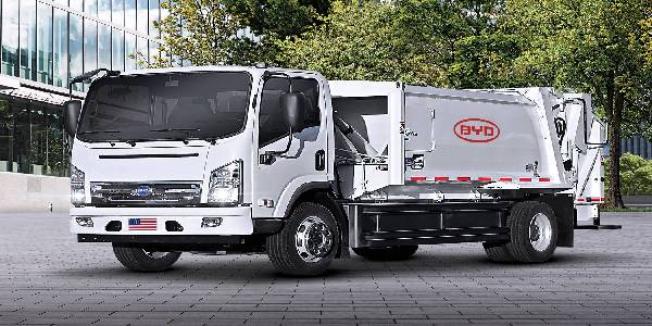 BYD to Introduce First Battery-Electric Refuse Truck to Md.
